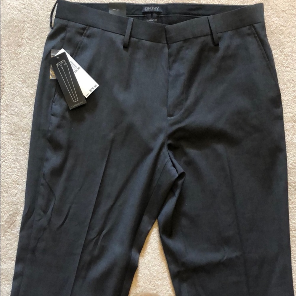 DKNY Gray Suit Pants